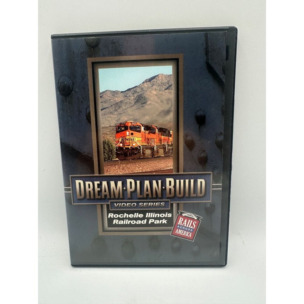 Dream Plan Build Rochelle Illinois Railroad Park DVD Rails Across America